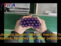 Macchina automatica per l'etichettatura degli adesivi per rossetti, balsamo/luce per labbra