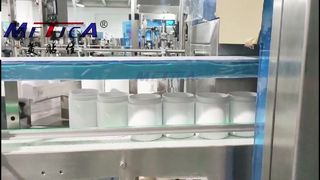 Etichettatrice tappatrice riempitrice di polvere per latte e albume