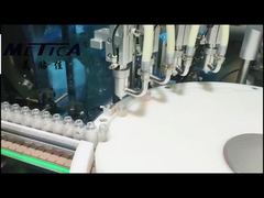 Etichettatrice per tappatura e riempimento di shampoo da 20 ml