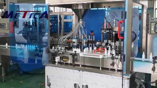 Macchina di tappo automatico per riempimento di bottiglie