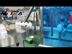 Linea di etichettatura, tappatura, riempimento polvere per veterinari