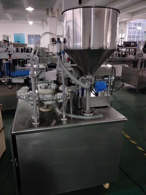 Macchine semiautomatiche di riempimento e sigillamento di tubi molli per l'industria chimica e alimentare