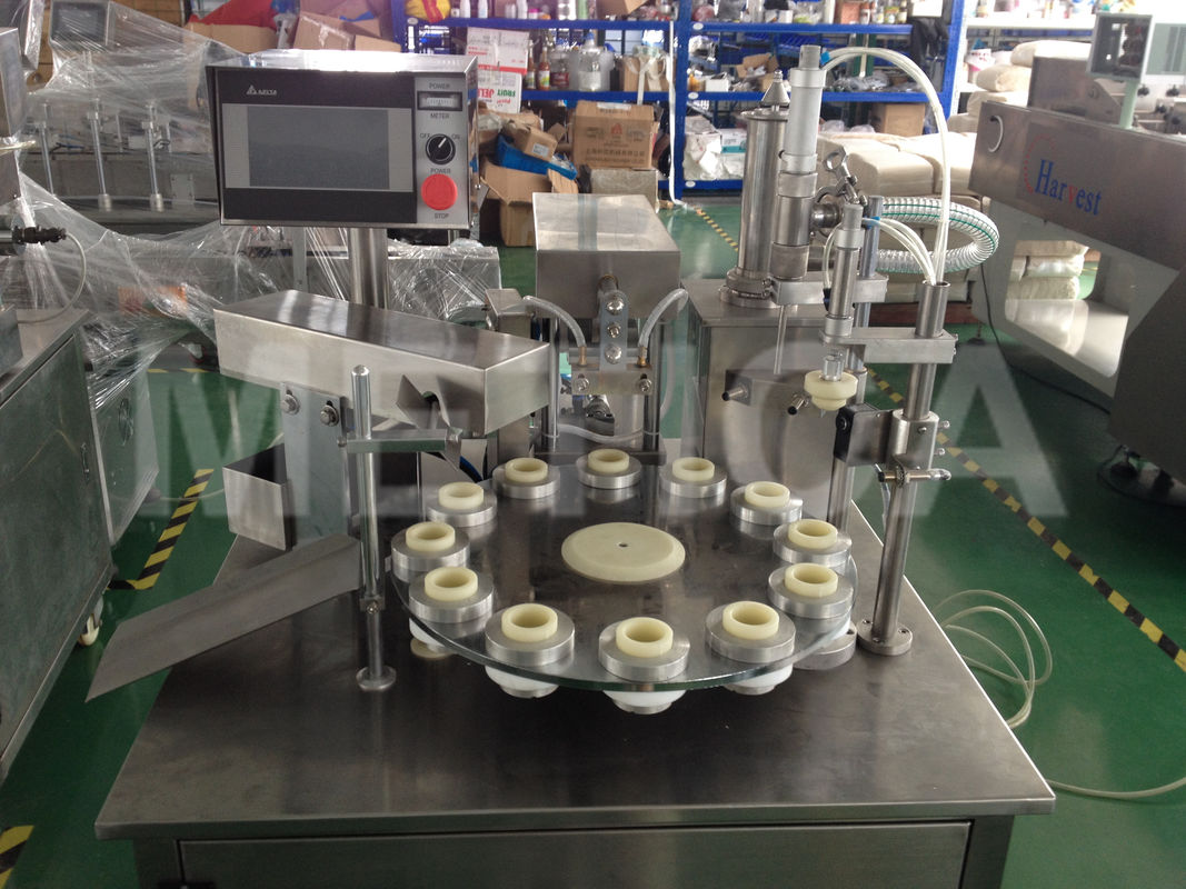 Macchine semiautomatiche di riempimento e sigillamento di tubi molli per l'industria chimica e alimentare
