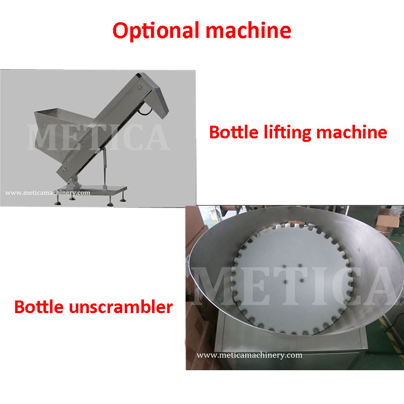 Precisione 10ml-100ml monoblocco di riempimento di tappo macchina con servo motor driven tecnologia del pistone