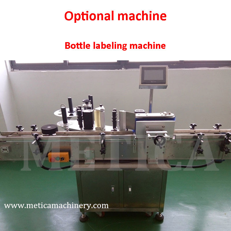 Precisione 10ml-100ml monoblocco di riempimento di tappo macchina con servo motor driven tecnologia del pistone