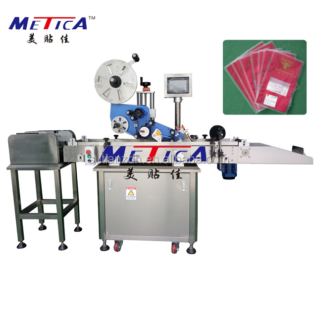 Macchina automatica di etichettatura di sacchetti di carta e plastica per bottiglie con precisione di facile manutenzione 1000-3000 BPH