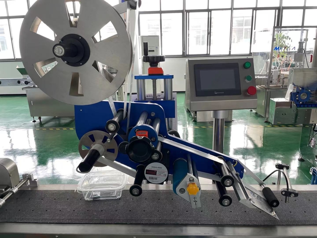 Macchina automatica di etichettatura di sacchetti di carta e plastica per bottiglie con precisione di facile manutenzione 1000-3000 BPH