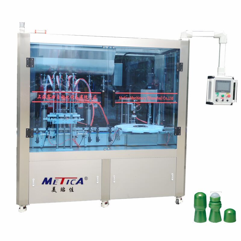 Rollo di deodorante ad alta velocità sulla macchina di riempimento di bottiglie con volume regolabile per apparecchiature di riempimento di bottiglie liquide