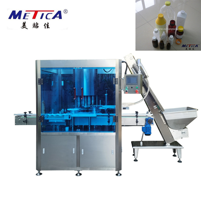 Tipo rotatorio alta velocità di olio 8000BPH della tappatrice automatica di plastica della bottiglia