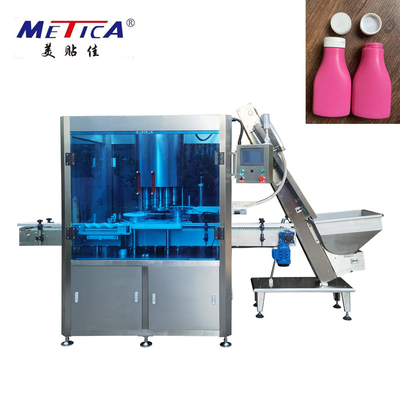 tappatrice rotatoria ad alta velocità della bottiglia delle teste 6000bph 8 per la bottiglia di plastica e di vetro