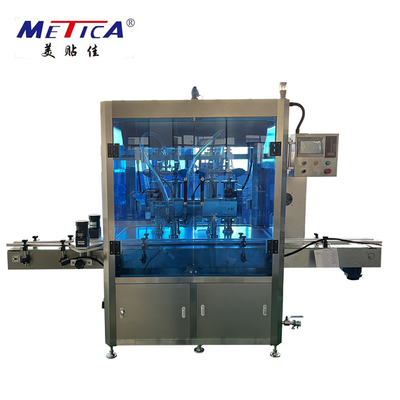 Macchina di riempimento ad alta velocità per la tracciatura delle bottiglie di shampoo Servo motor driven 2000BPM