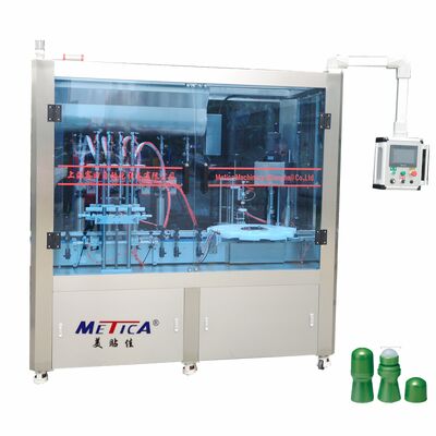 Macchine automatiche di riempimento di bottiglie in acciaio inossidabile progettate per processi di riempimento di liquidi nei settori farmaceutico alimentare e chimico