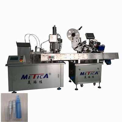 Macchina per il tappo di riempimento a tubo monoblocco per bottiglie per liquidi orali da 20 ml