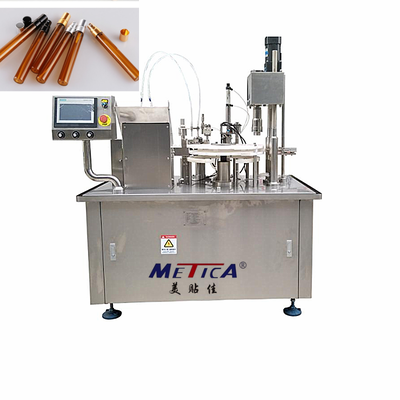 Macchina automatica ad alta precisione ed efficiente per l'avvitamento di tappi di siringhe per applicazioni mediche