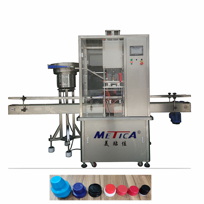 Macchina automatica di posizionamento dei contenitori da 1L per sigillare con precisione le bottiglie