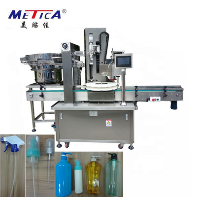 Tappatrici programmabili 1000BPH-1500BPH della bottiglia dello SpA per il cappuccio di innesco