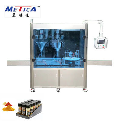 Pepe automatico ed imbottigliatrice di plastica piccante della macchina di rifornimento della polvere