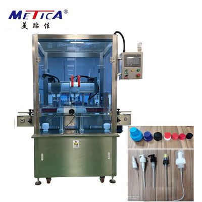 Capsulatrice automatica Machine 3000bph-6000bph della bottiglia della tappatrice lineare del barattolo di METICA