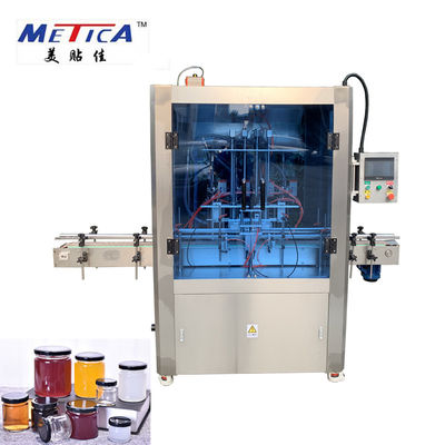 La pasta Honey Bottle Filling Machine 1000bph-1500bph dell'olio da tavola ha personalizzato