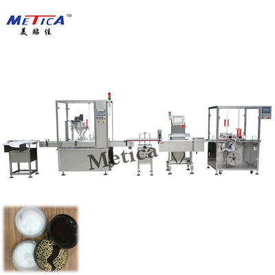 Linea di produzione imbottigliante determinata servo 3Kw 220V per polvere sciolta