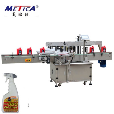 etichettatrice della bottiglia del prodotto disinfettante della mano 350kgs, applicatore automatico dell'etichetta