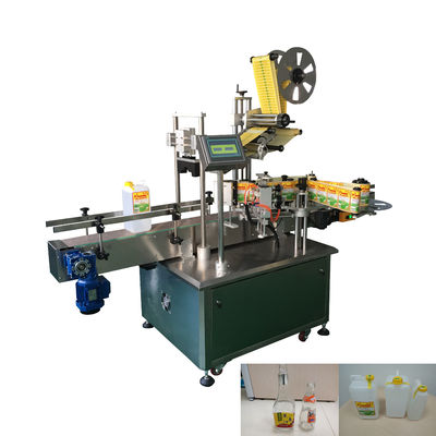 Etichettatrice della bottiglia automatica 1000BPH-3000BPH per l'autoadesivo superiore e laterale