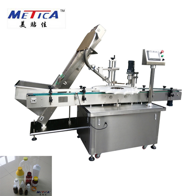 Tappatrice 3000BPH del cappuccio dell'ansa dell'olio di cocco SS304 programmabile