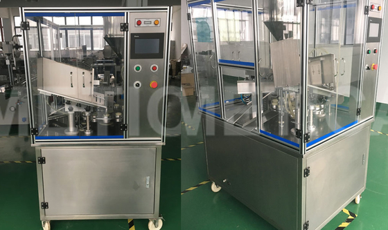 Materiale da otturazione ultrasonico automatico della metropolitana e macchina di sigillatura per il prodotto disinfettante della mano del dentifricio in pasta